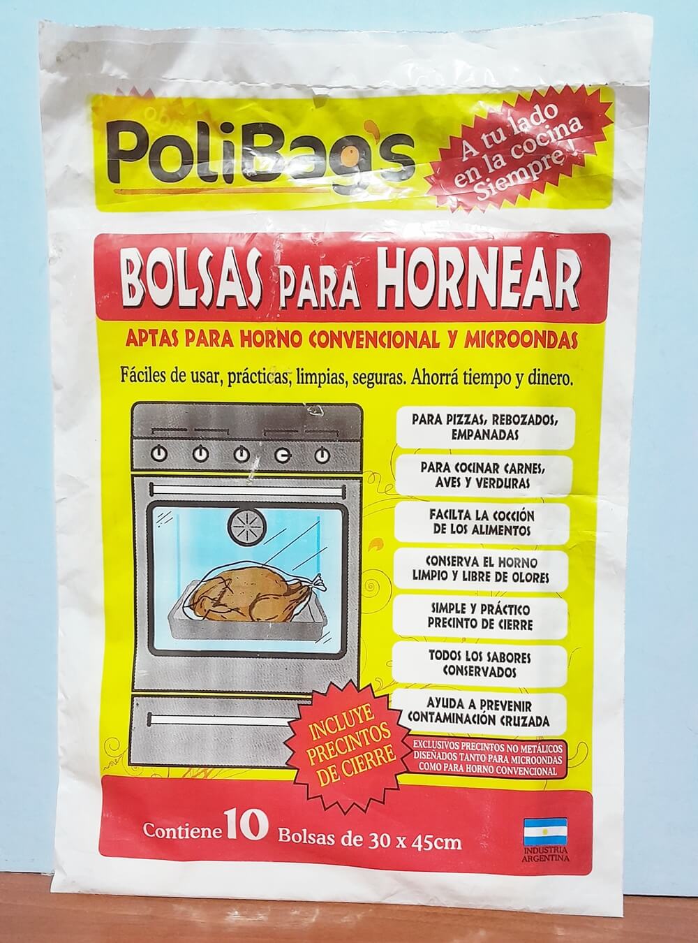 BOLSA PARA HORNO 30x45x10