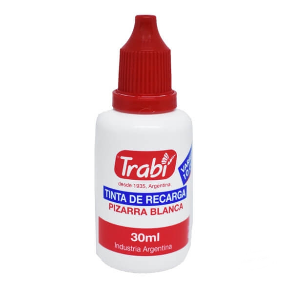 TINTA PARA MARCADOR TRABI PIZARRA ROJO