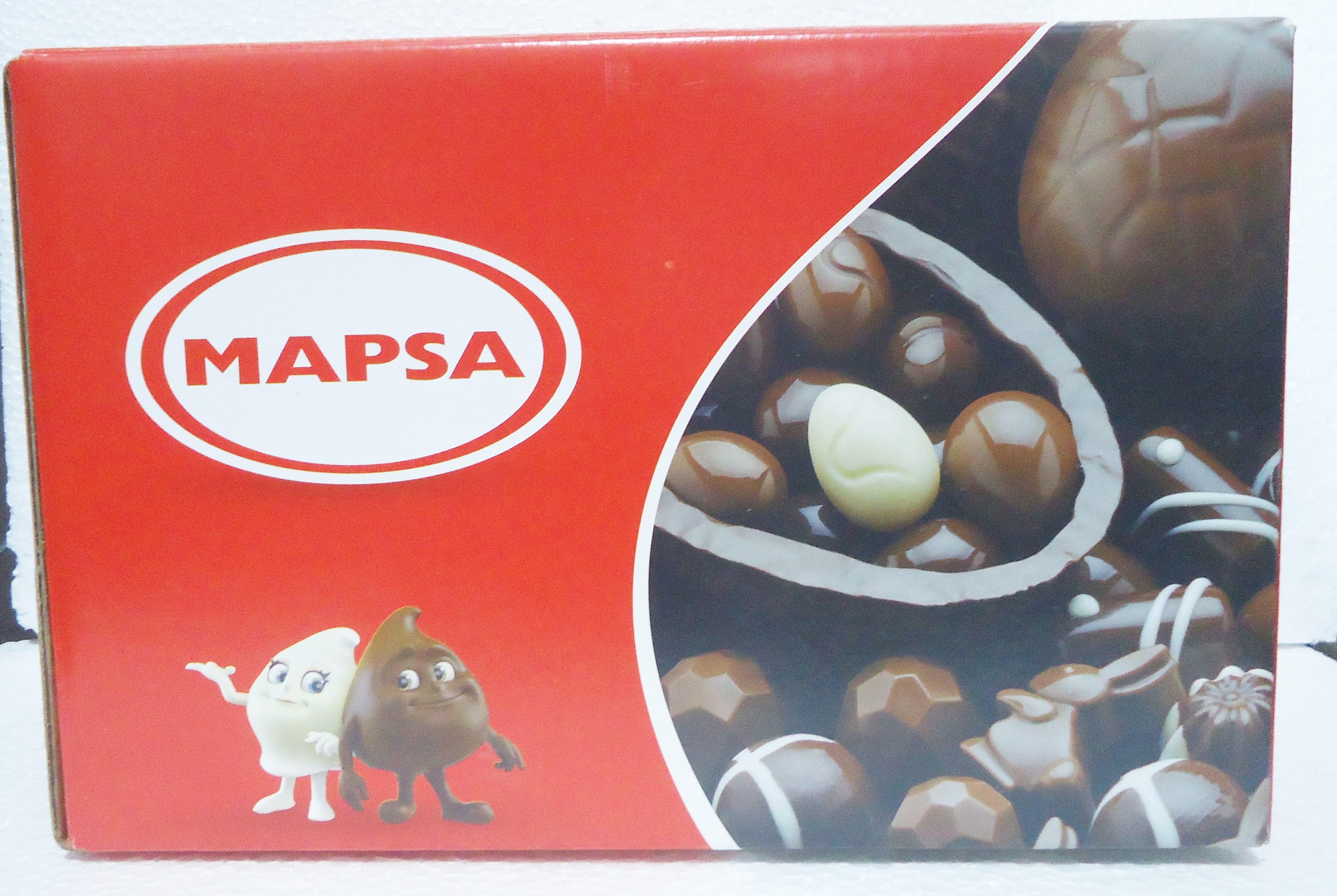 CHOCOLATE MAPSACUBER 5 KG BLANCO