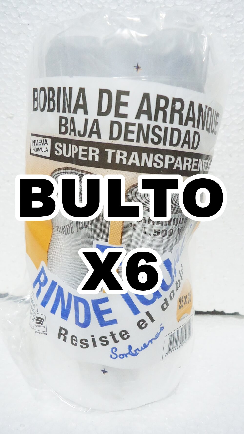 BOLSA BOBINA ARRANQUE B/D RINDE 25X35 x6