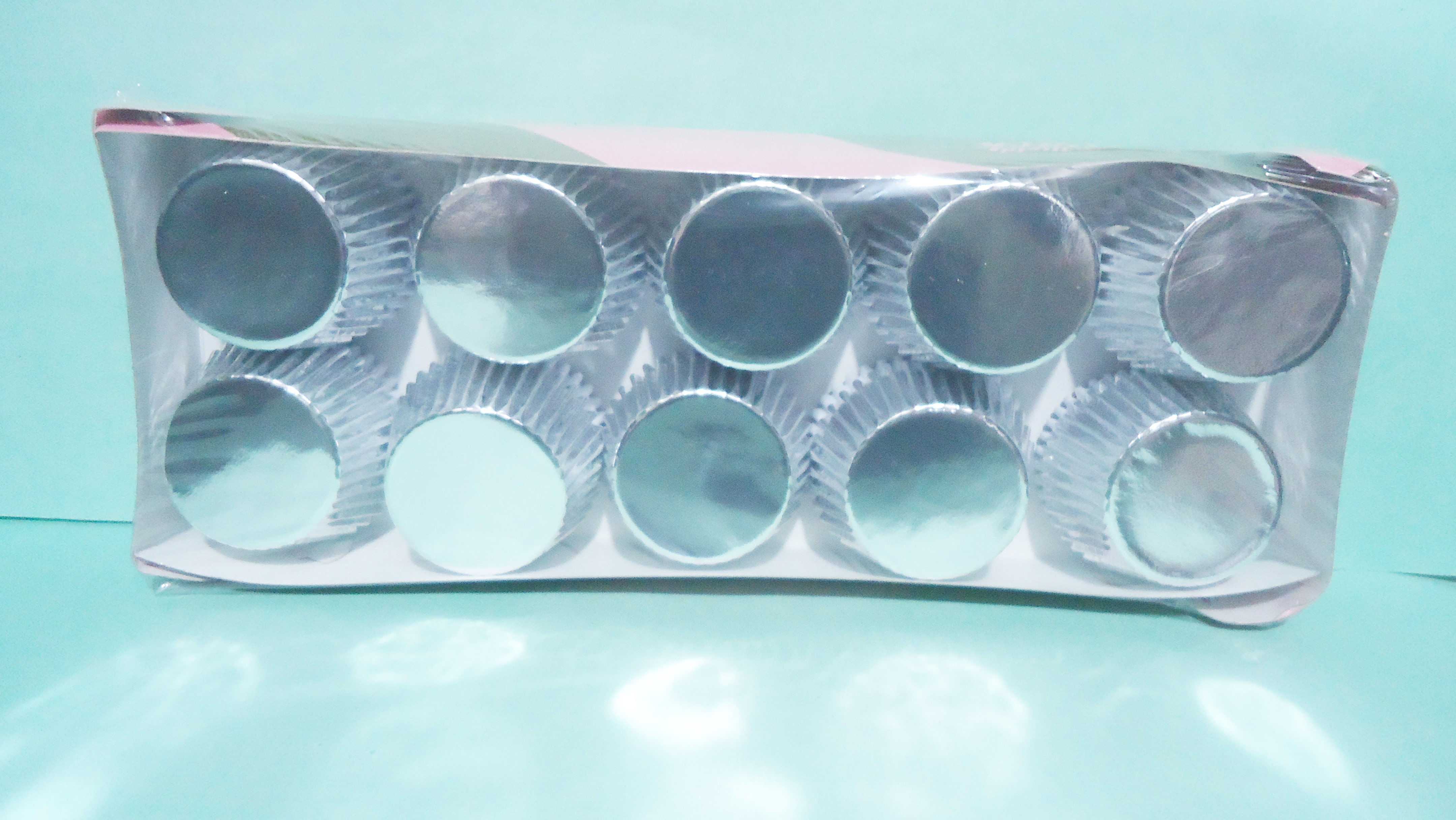 PIROTIN CUPCAKES Nº8 x200 METAL PLATEAD
