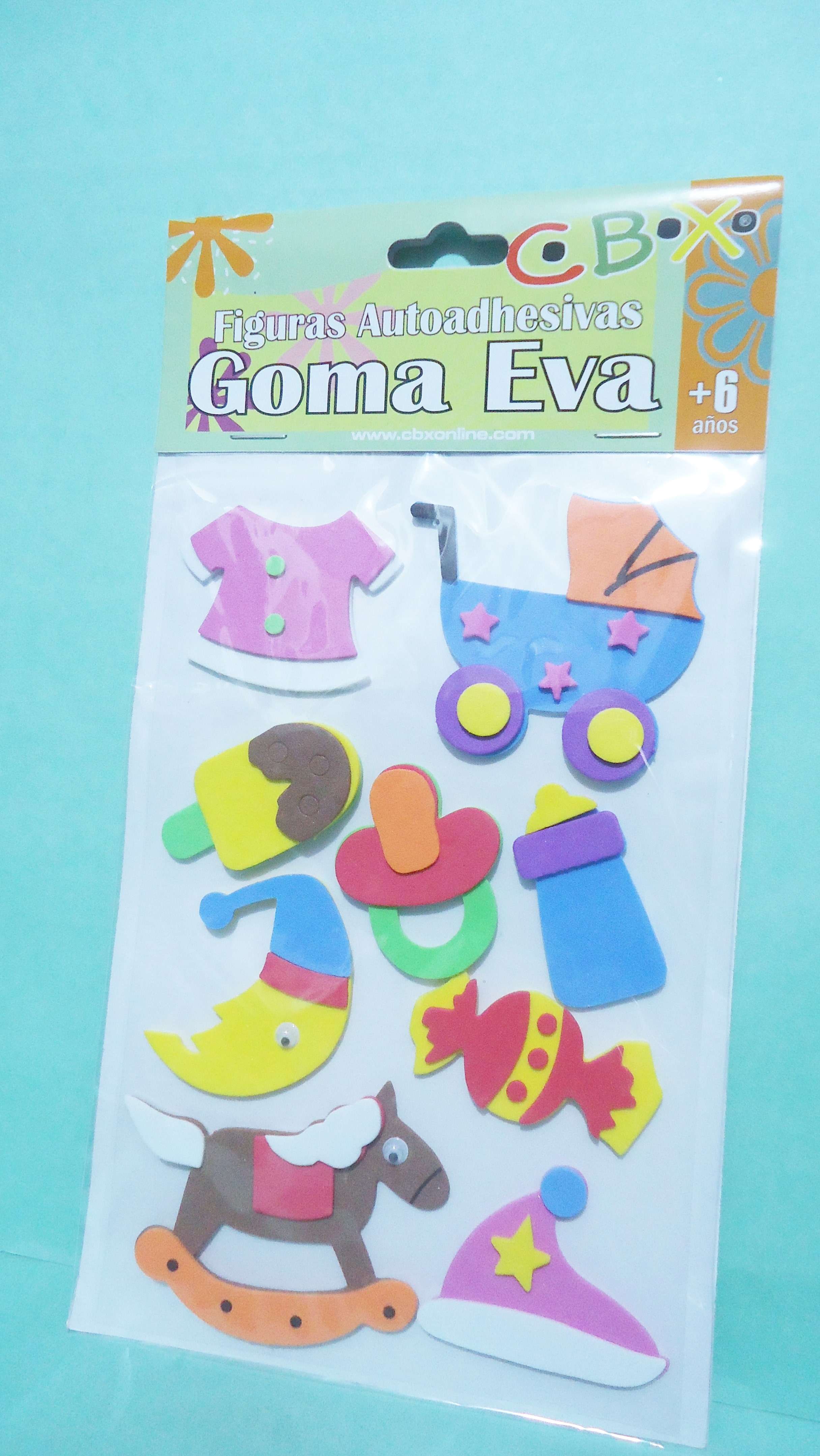 FORMITA GOMA EVA AUTOADHESIVA BEBE