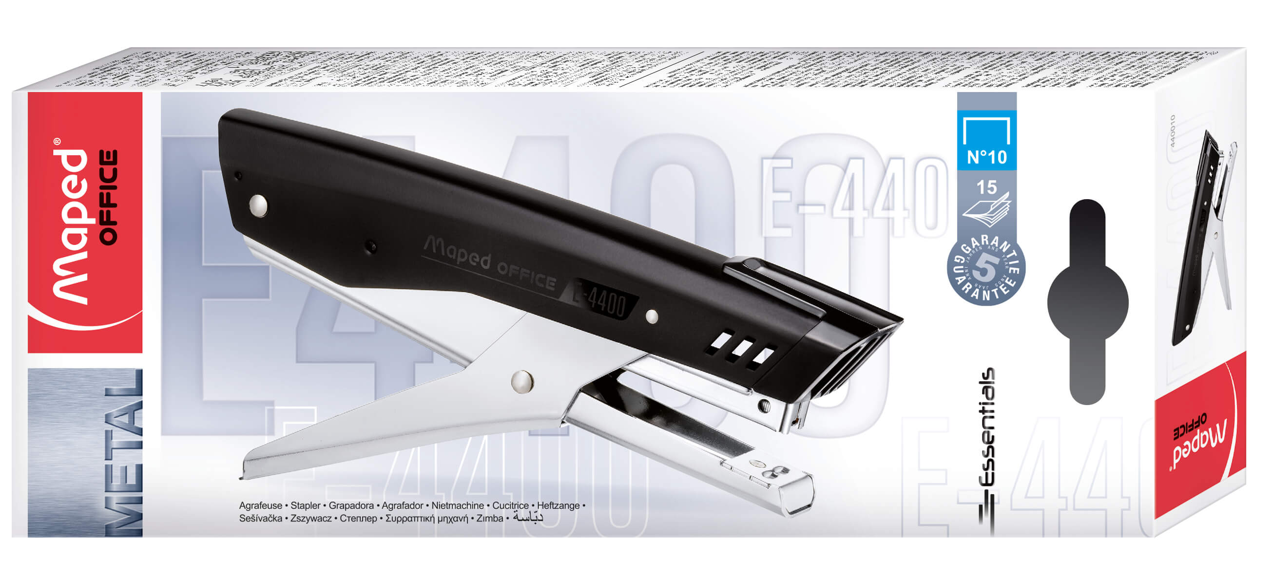 ABROCHADORA MAPED PINZA Nª10 ESSENTIAL