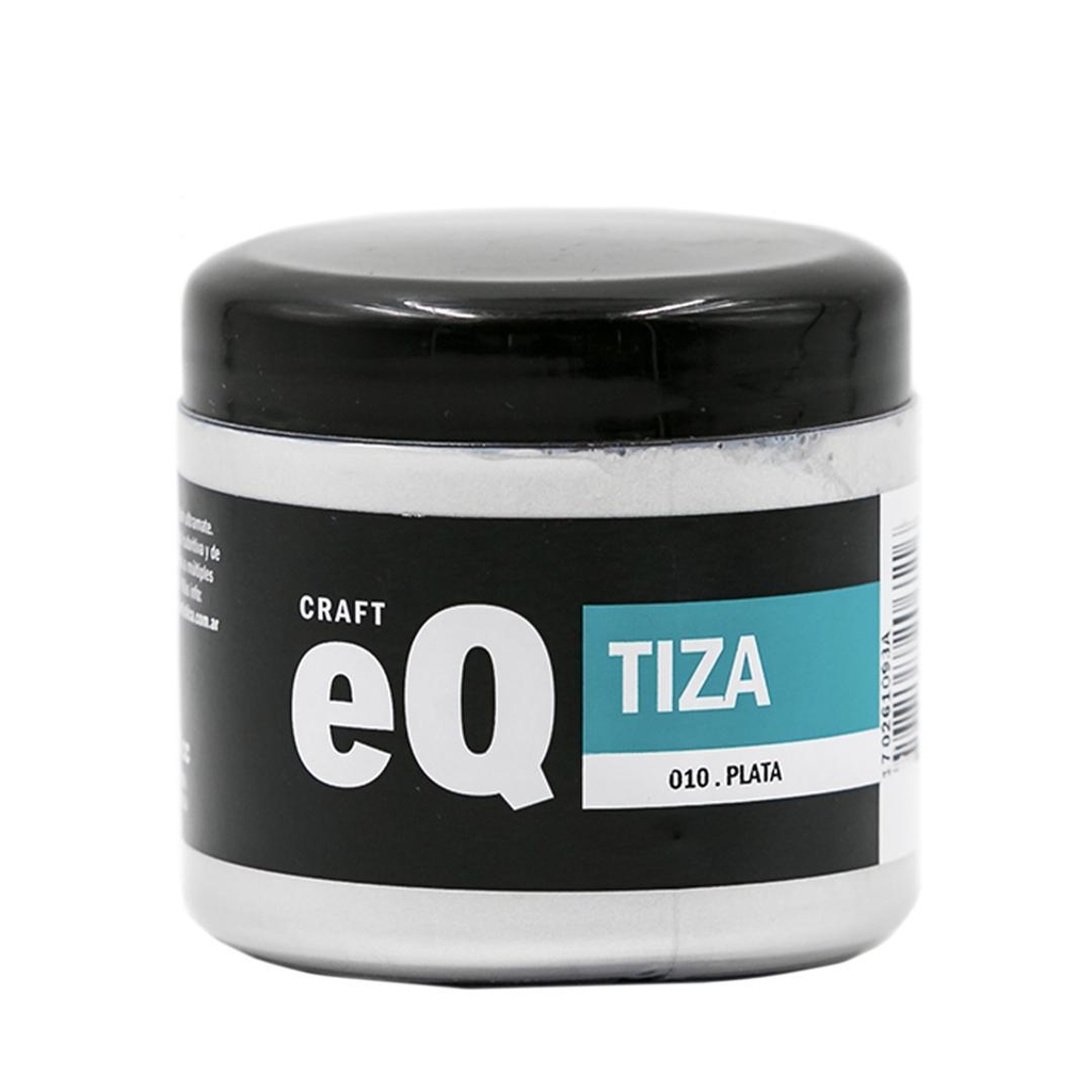 ACRILICO EQ 200CC TIZA METAL PLATA