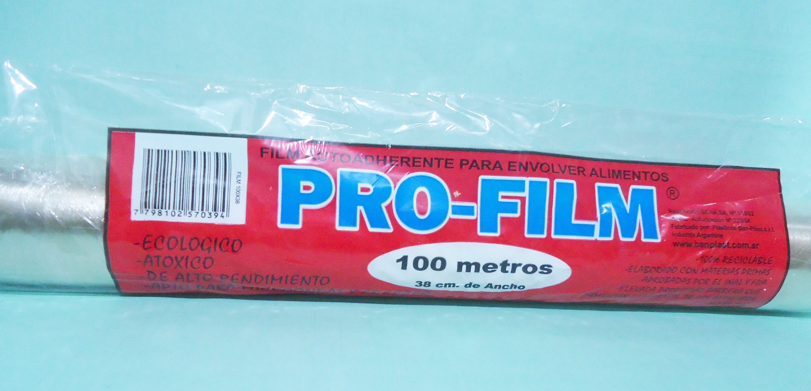 ROLLO FILM 38x100 MTS PROFILM