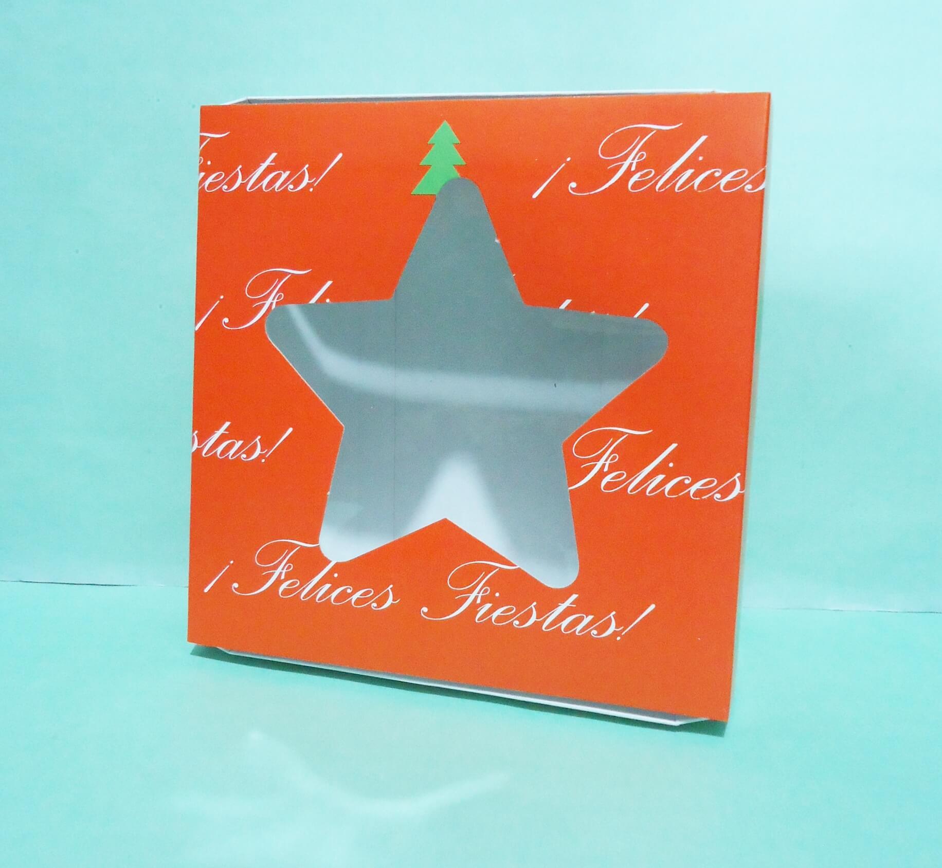 CAJA 31 FELICES FIESTA 17x17x6 ESTRELLA