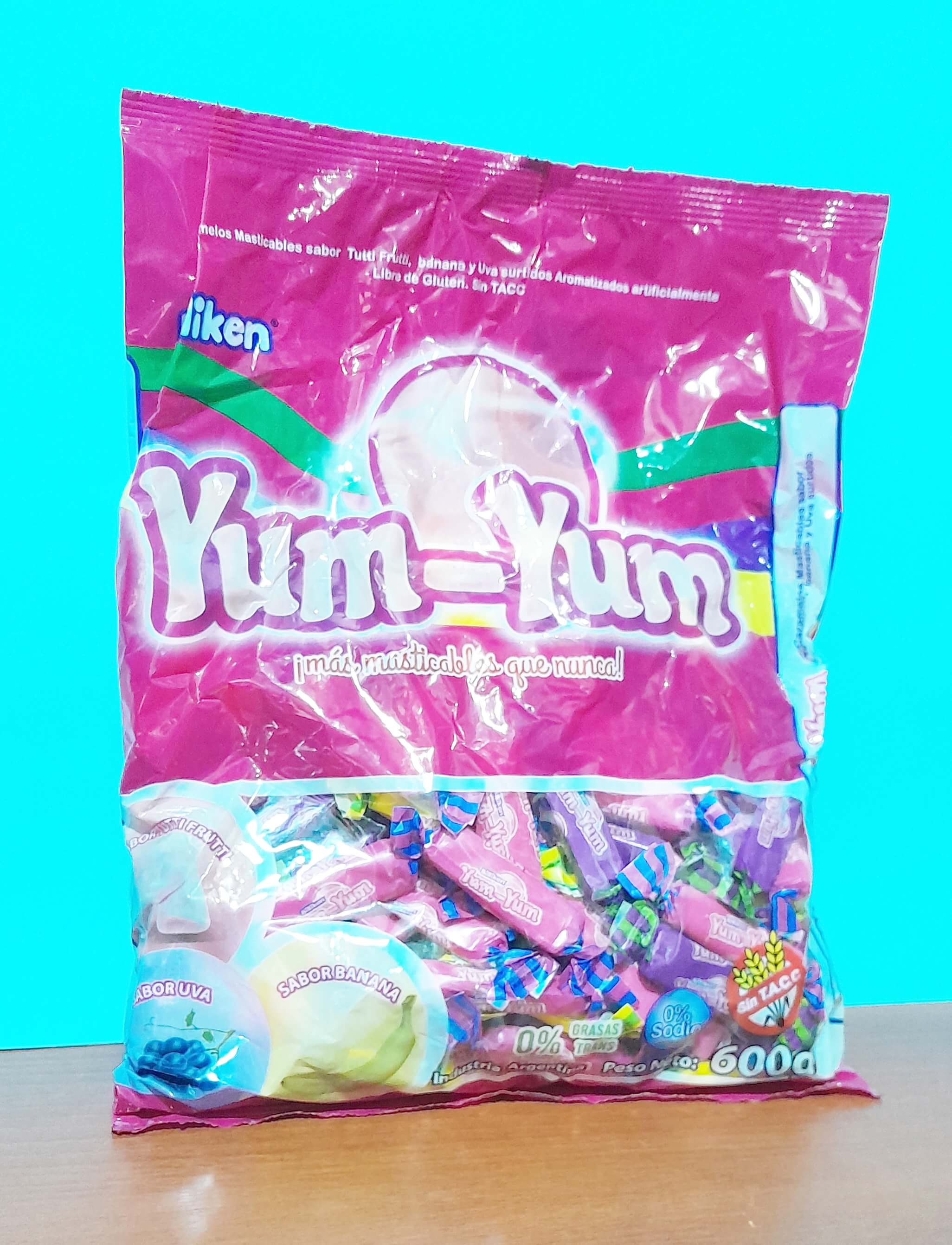 CARAMELO MASTICABLE YUM YUM x300gr
