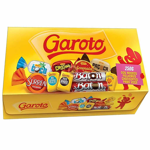 BOMBON GAROTO NESTLE x250gr