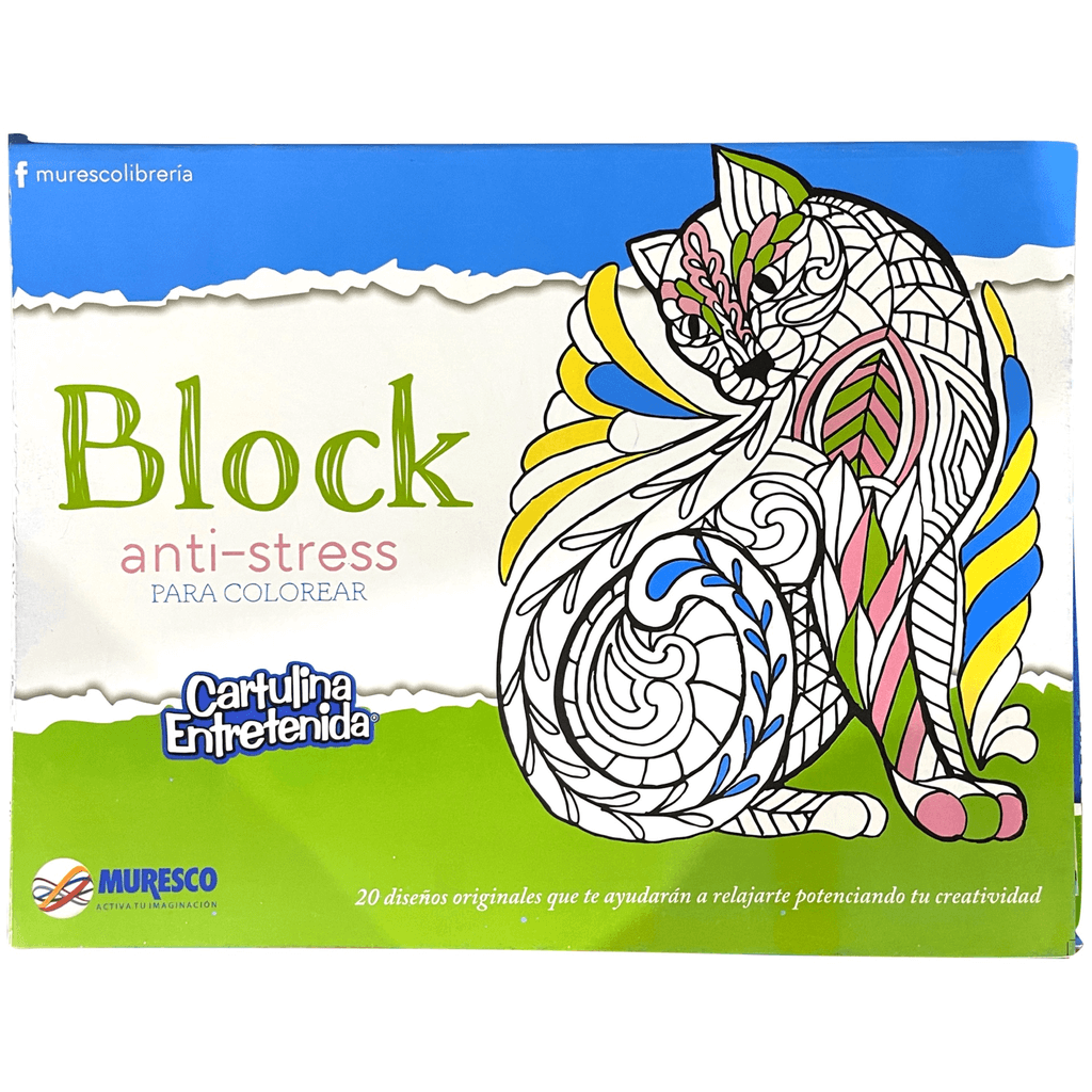 BLOCK Nº5 MURESCO MANDALAS ANTIESTRESS