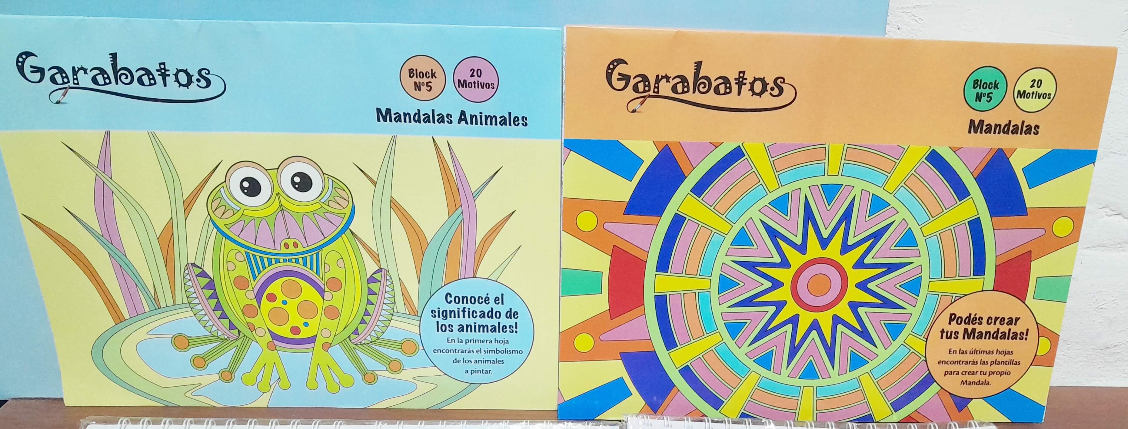 BLOCK Nº5 FANTASIA MANDALAS X20MOTIVOS