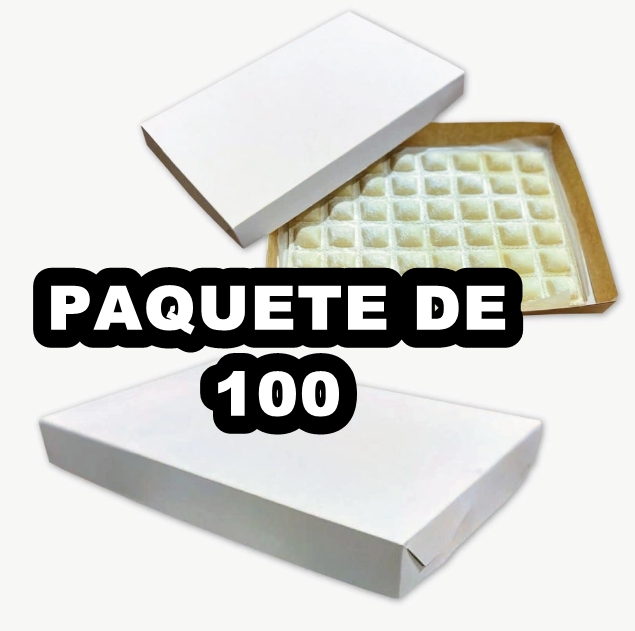 CAJA DE RAVIOLES BLANCA x100