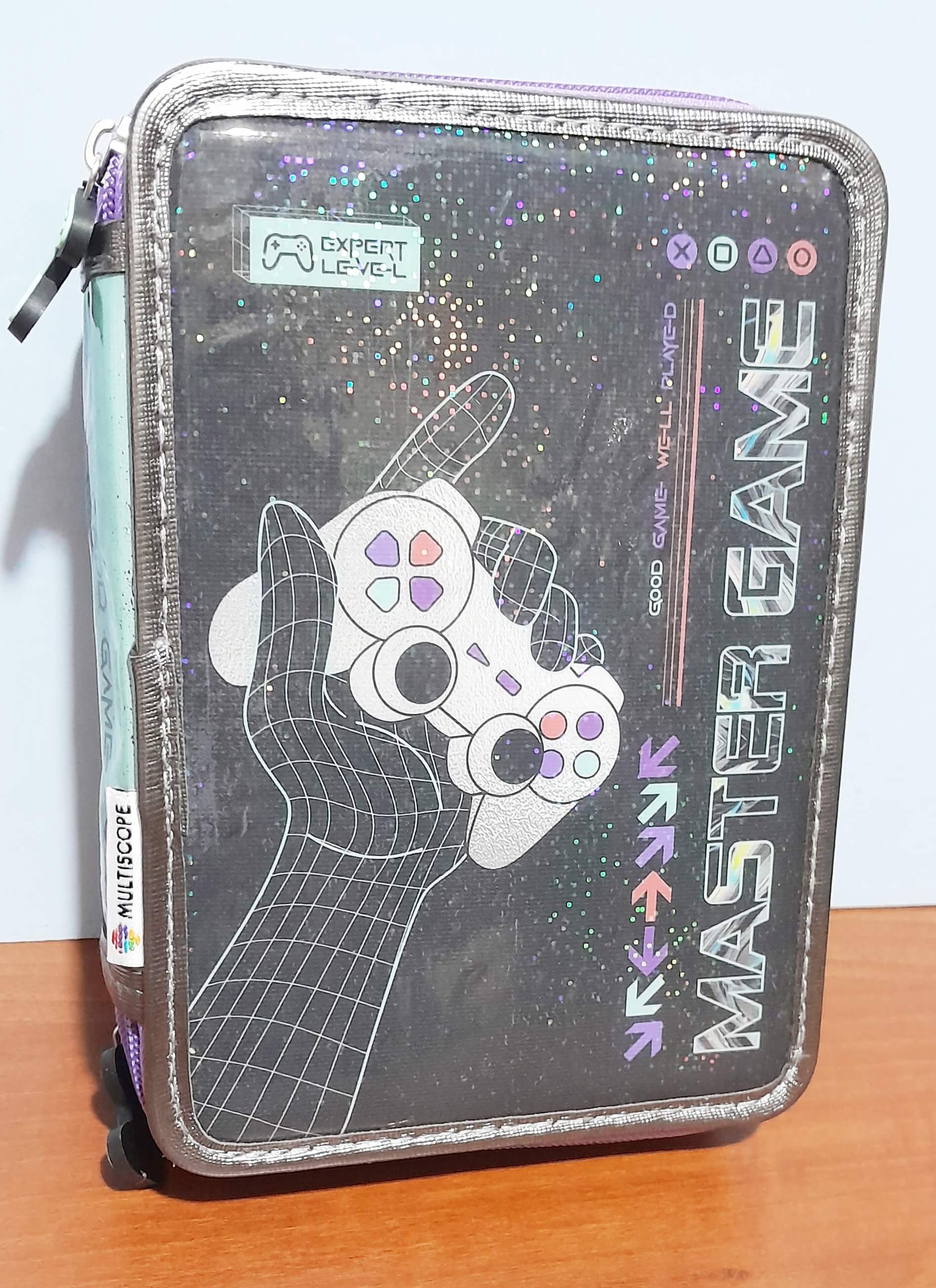 CARTUCHERA 2 PISOS MULTISCOPE GAMER