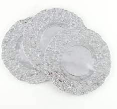 BLONDA CALADA METAL PLATA 15cm x100