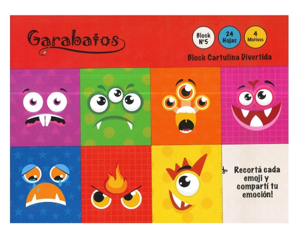 BLOCK Nº5 FANTASIA DIVERTIDA GARABATO