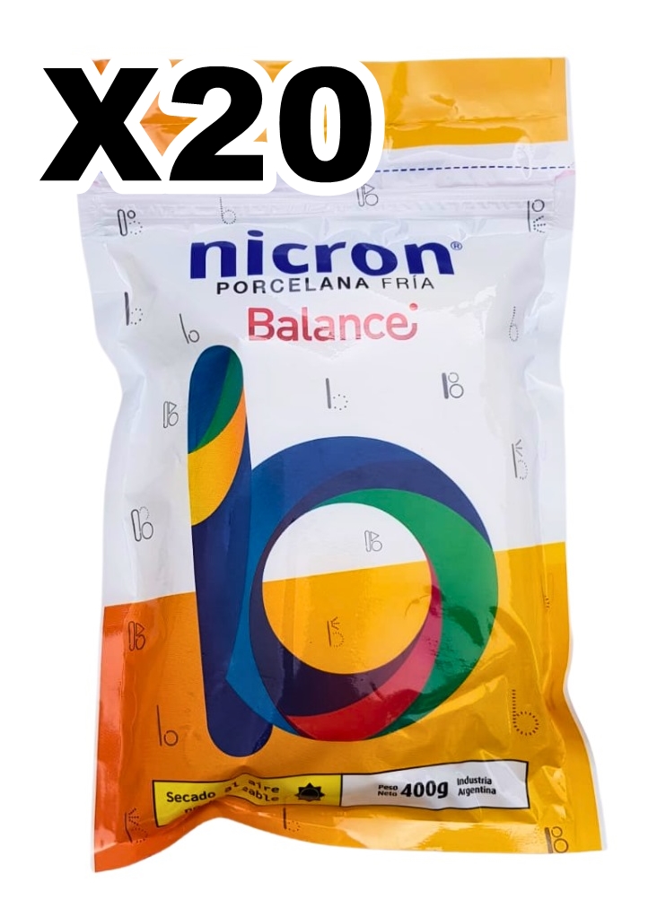 PORCELANA NICRON BALANCE x400gr CAJx8 kg