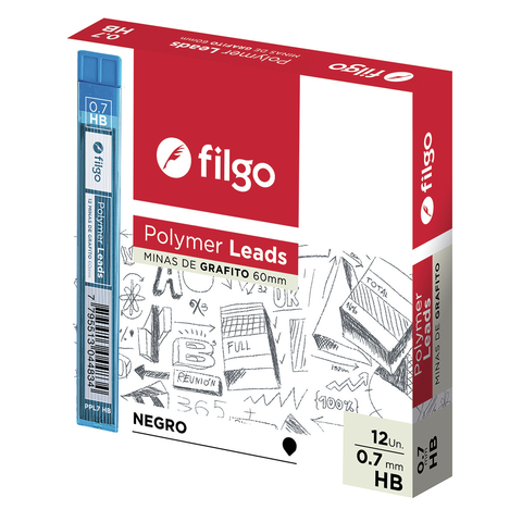 MINA 0.7 FILGO HB CAJA X12