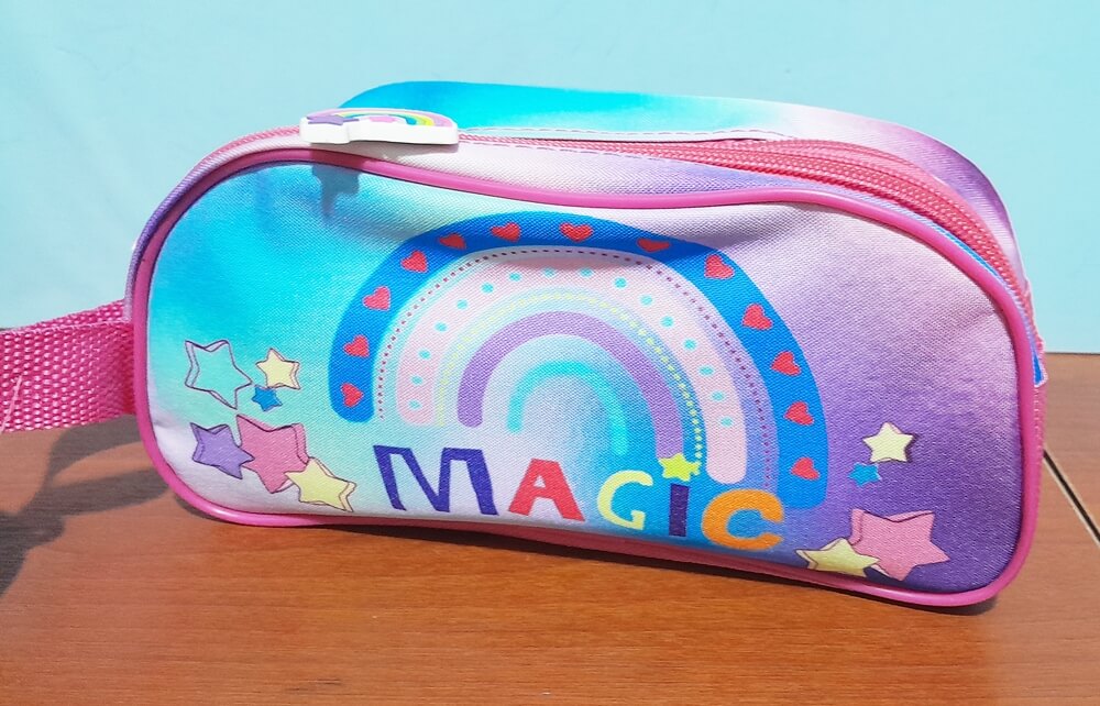 CARTUCHERA 2 CIERRES M.E MAGIC