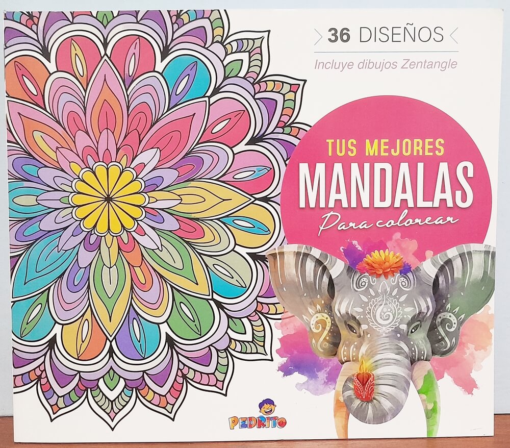 LIBRO DE COLOREAR X72HS MANDALA PEDRITO