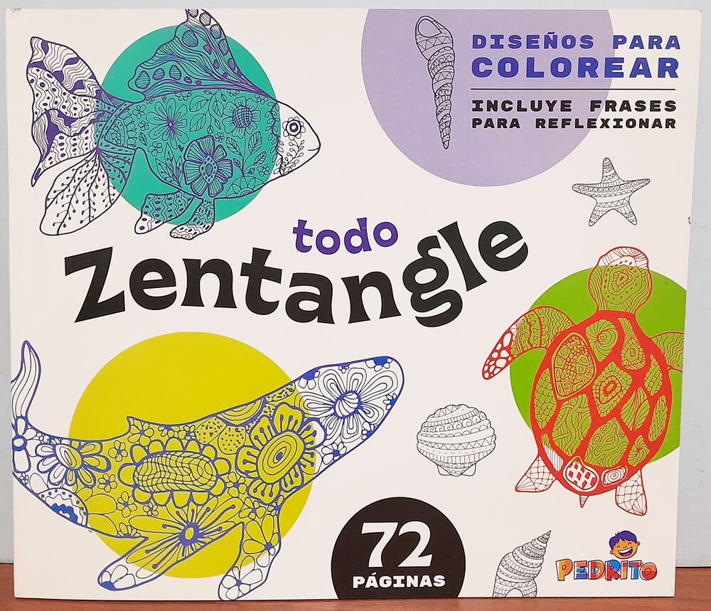 LIBRO DE COLOREAR X72HS MANDALA PEDRITO