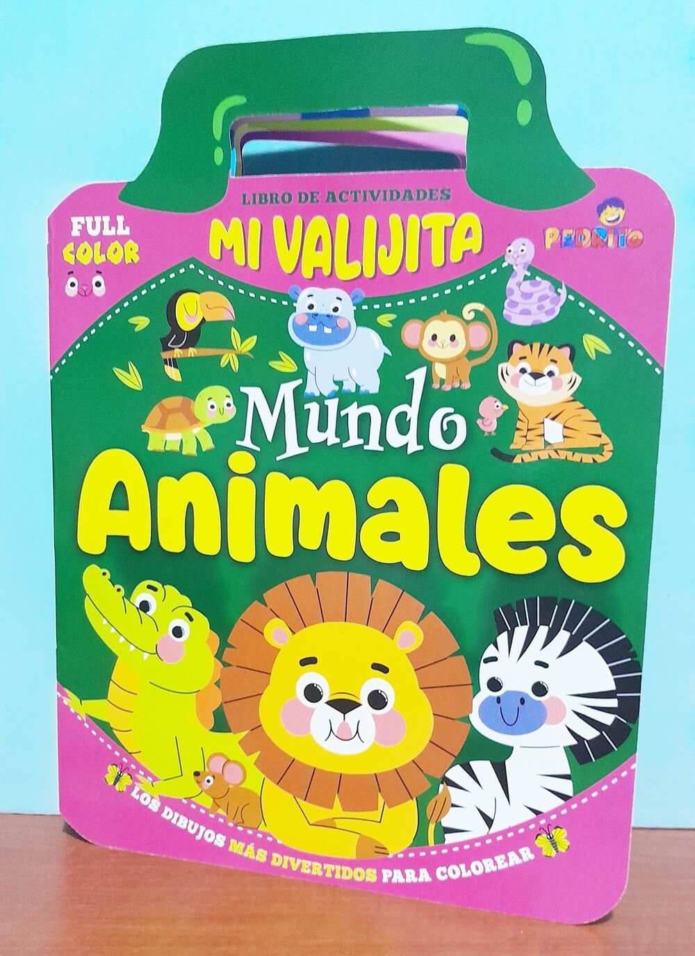 LIBRO DE COLOREAR VALIJITA ANIMALES