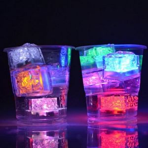 LUMINOSO LED CUBO DE HIELO PLASTICO