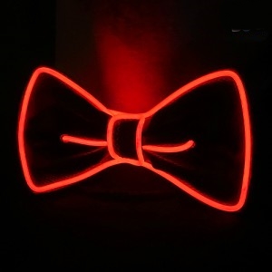 LUMINOSO LED MOÑO HOT ROJO 04736