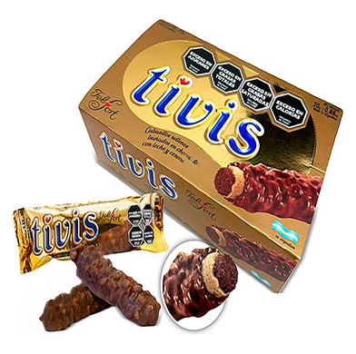 CHOCOLATE FELFORT TIVIS 20x25GR