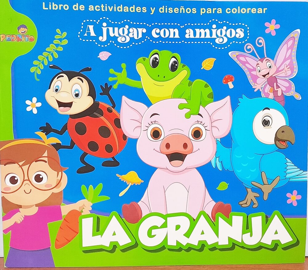 LIBRO DE COLOREAR LA GRANJA