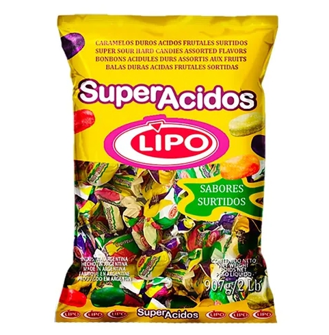 CARAMELO LIPO x454gr GAJITOS ACIDOS