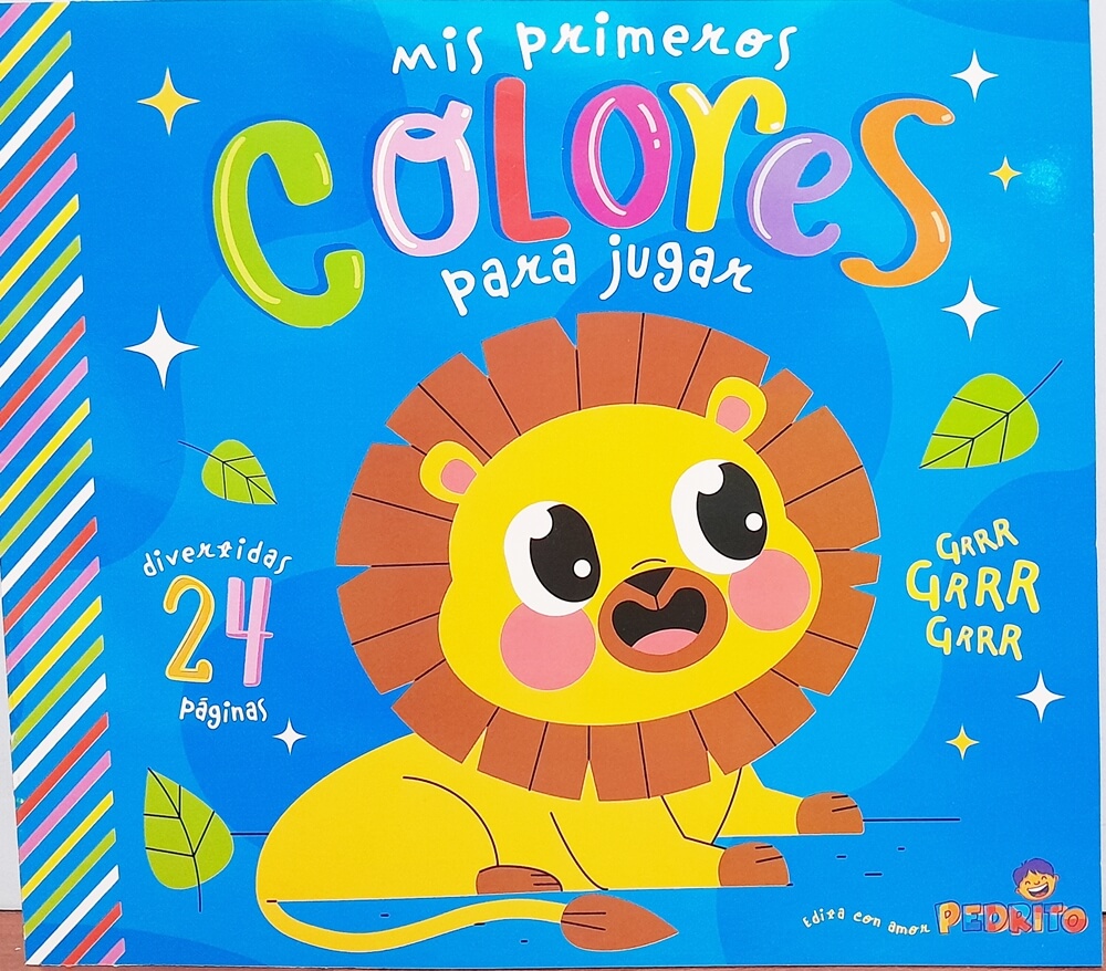 LIBRO DE COLOREAR COLORES