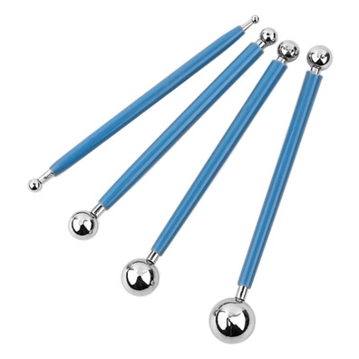 BOLILLOS METAL X4 8 PUNTAS