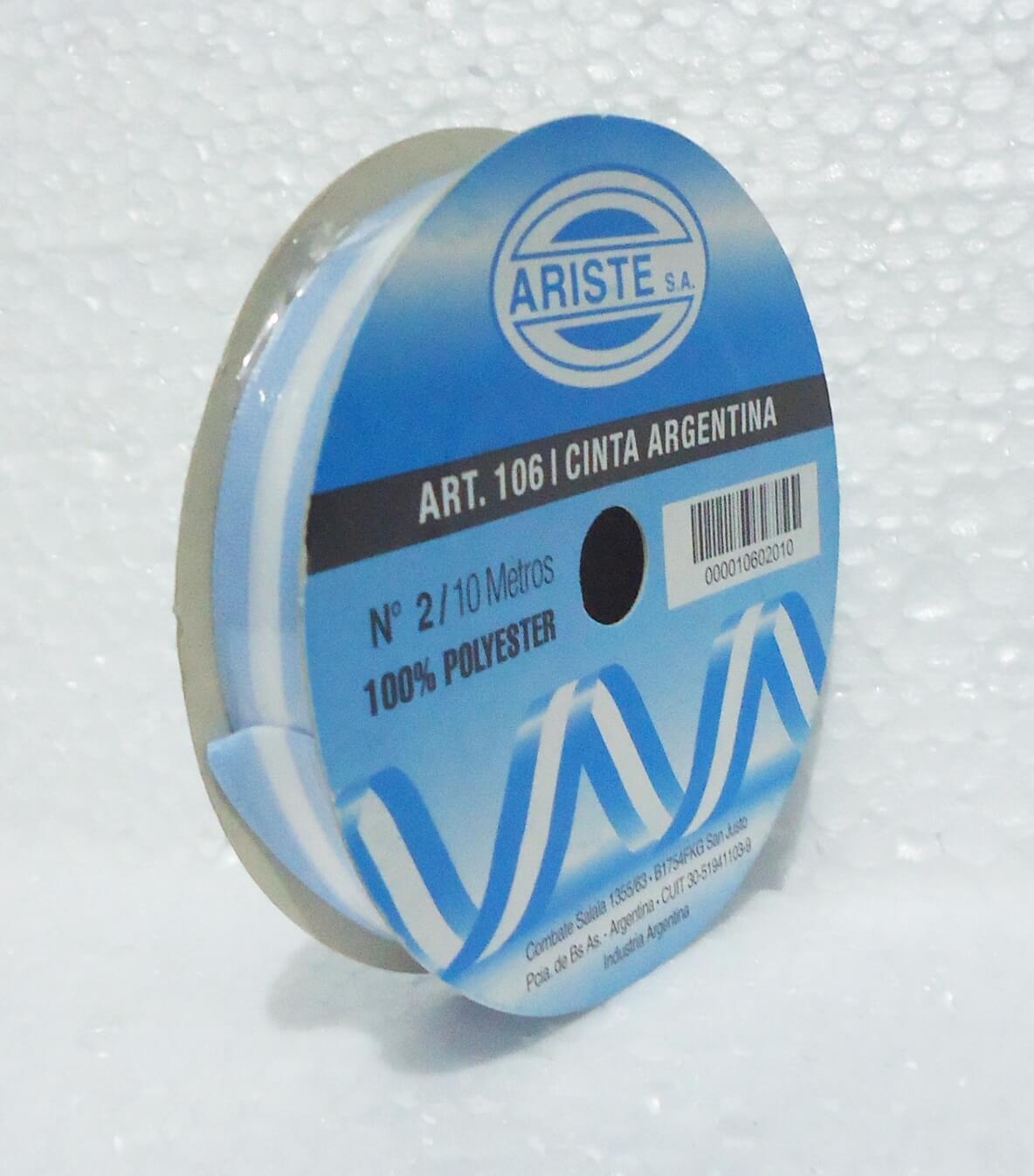 CINTA BANDERA Nº2 12mmx10mts ARISTE