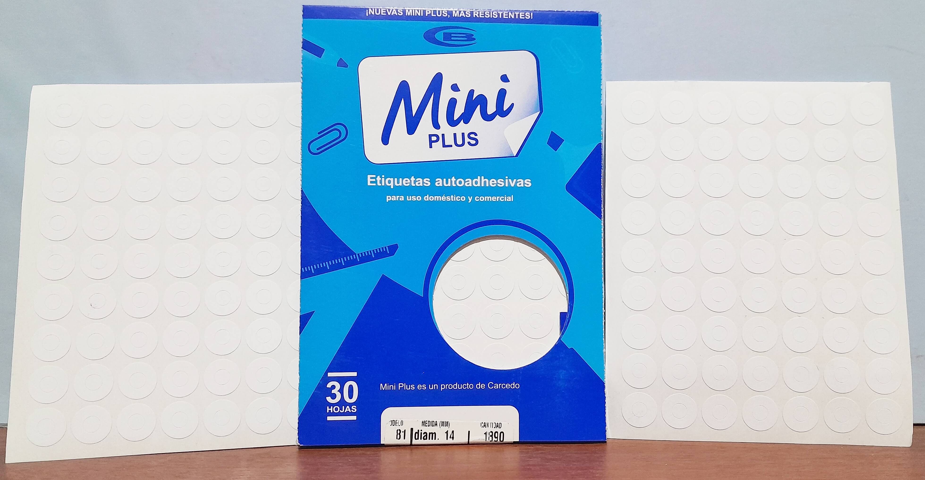 ETIQUETA MINI x CAJA OJALILLO
