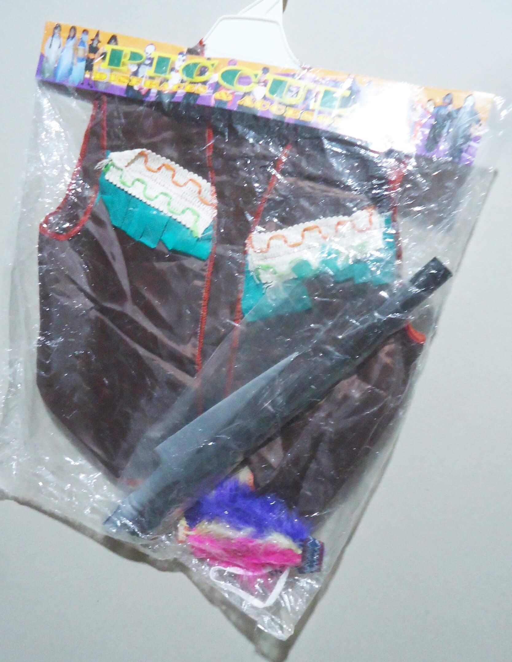 DISFRAZ SET INDIO MIC Y MAC