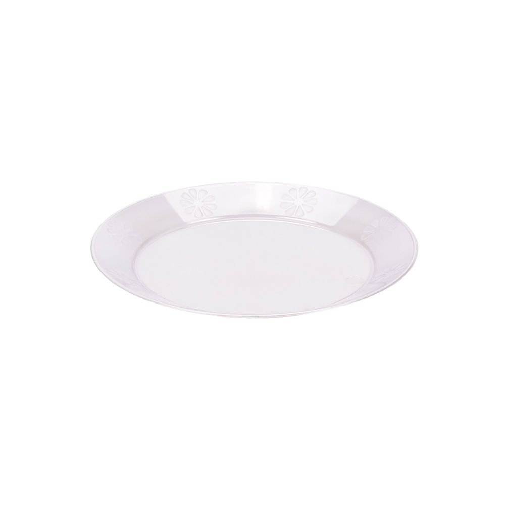 PLATO RIGIDO CHICO 17cm BLANCO x10