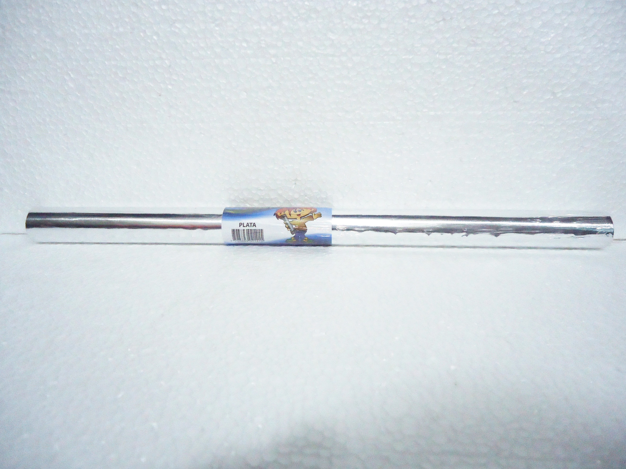 PAPEL GLACE EN ROLLO METAL.5mtsx40cm PLA