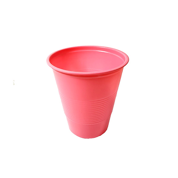 VASO 180 C.C. COLOR  ROSA x100