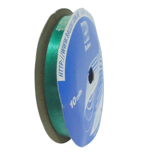 CINTA MOÑO  10x25 VERDE OSCURO