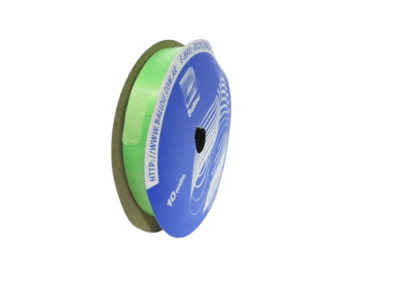 CINTA MOÑO  10x25 VERDE MANZANA