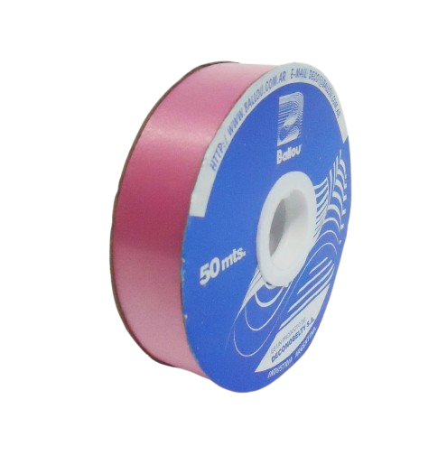 CINTA MOÑO  20x50 ROSA
