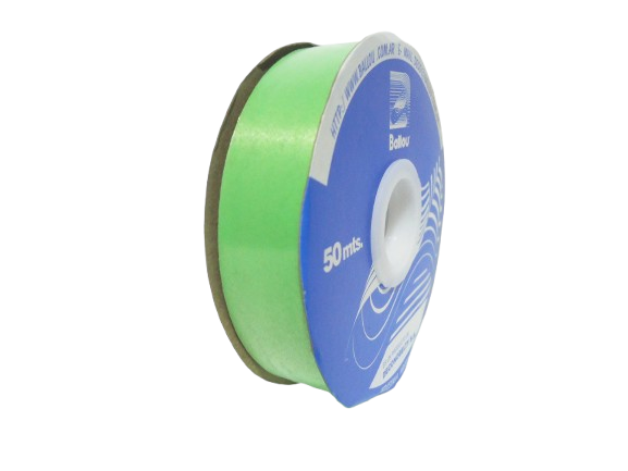 CINTA MOÑO  20x50 VERDE MANZANA