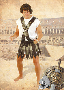 DISFRAZ CANDELA ADULTO GLADIADOR