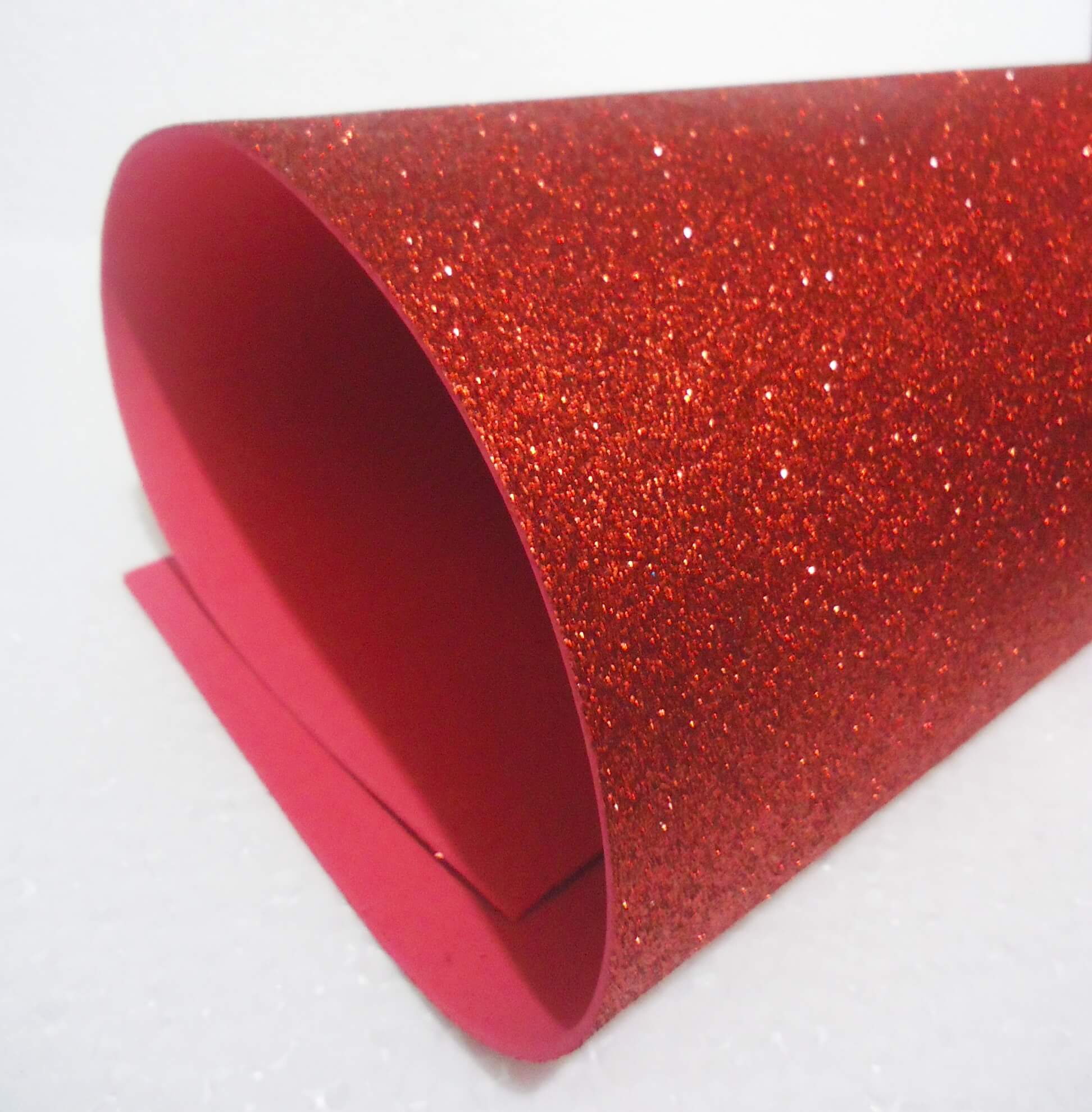 GOMA EVA BRILLO ROJO