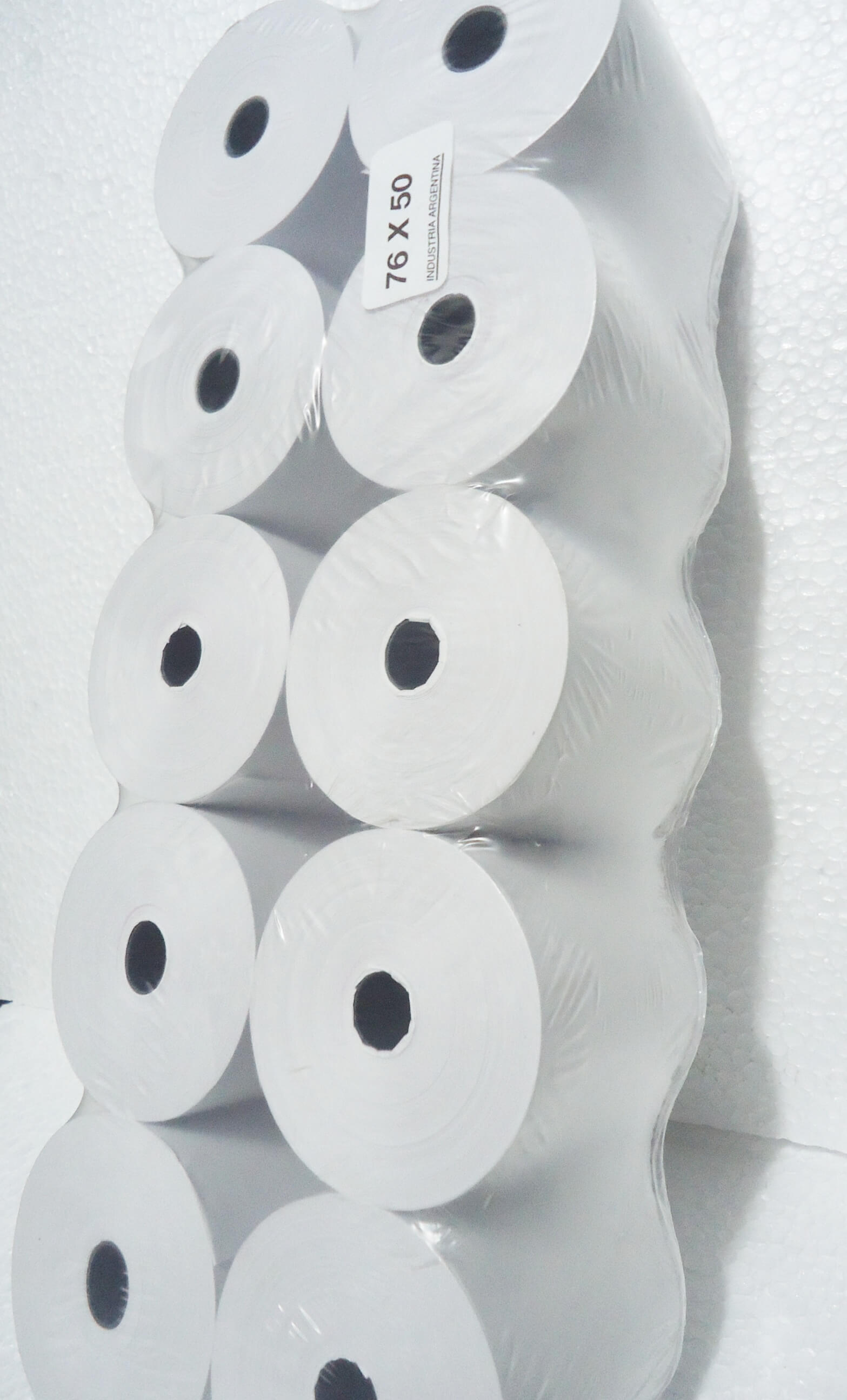 ROLLO REGISTRADORA 76mmx40mts PAQ.x10