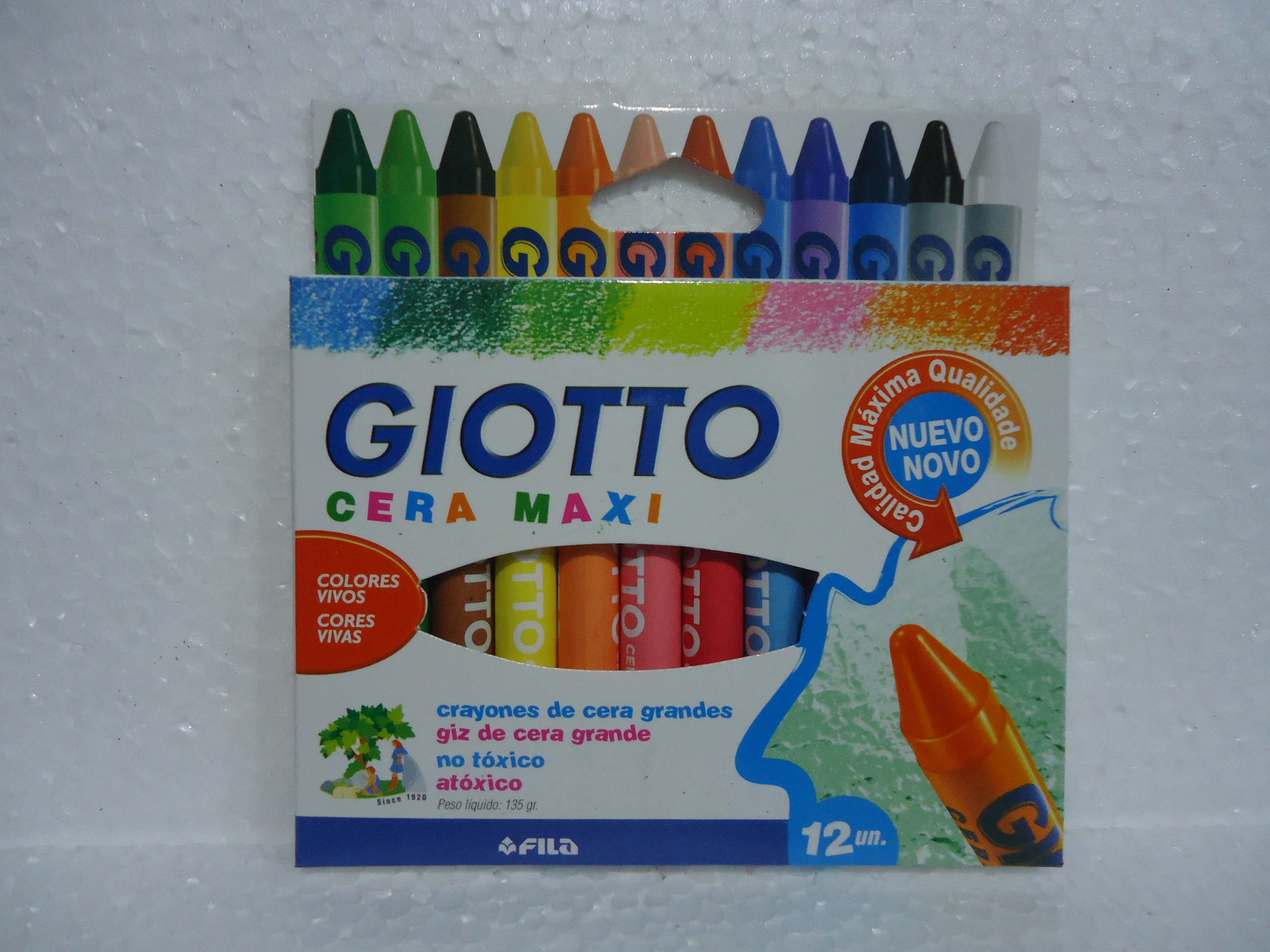 CRAYONES GIOTTO X12