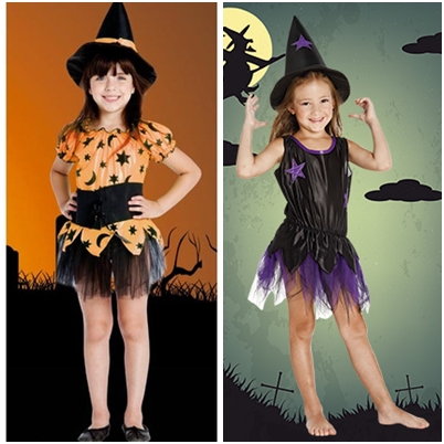 DISFRAZ CANDELA INFANTIL BRUJA NA-VIO T4