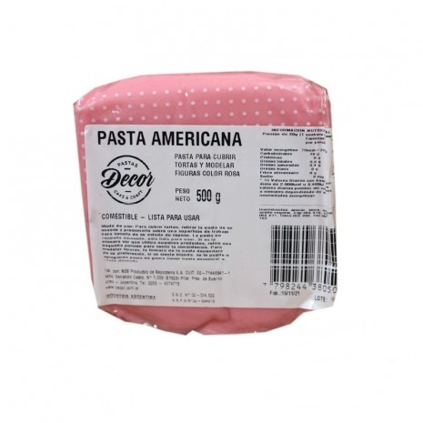 COBERTURA DECOR x500 GR ROSA
