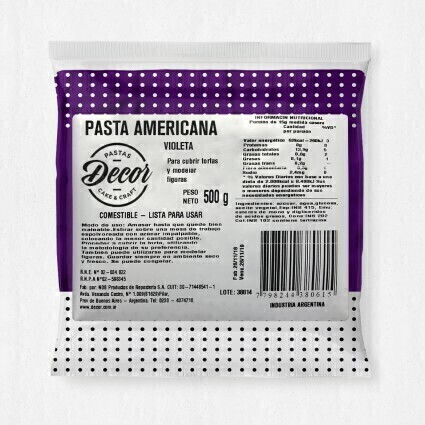 COBERTURA DECOR x500 GR VIOLETA