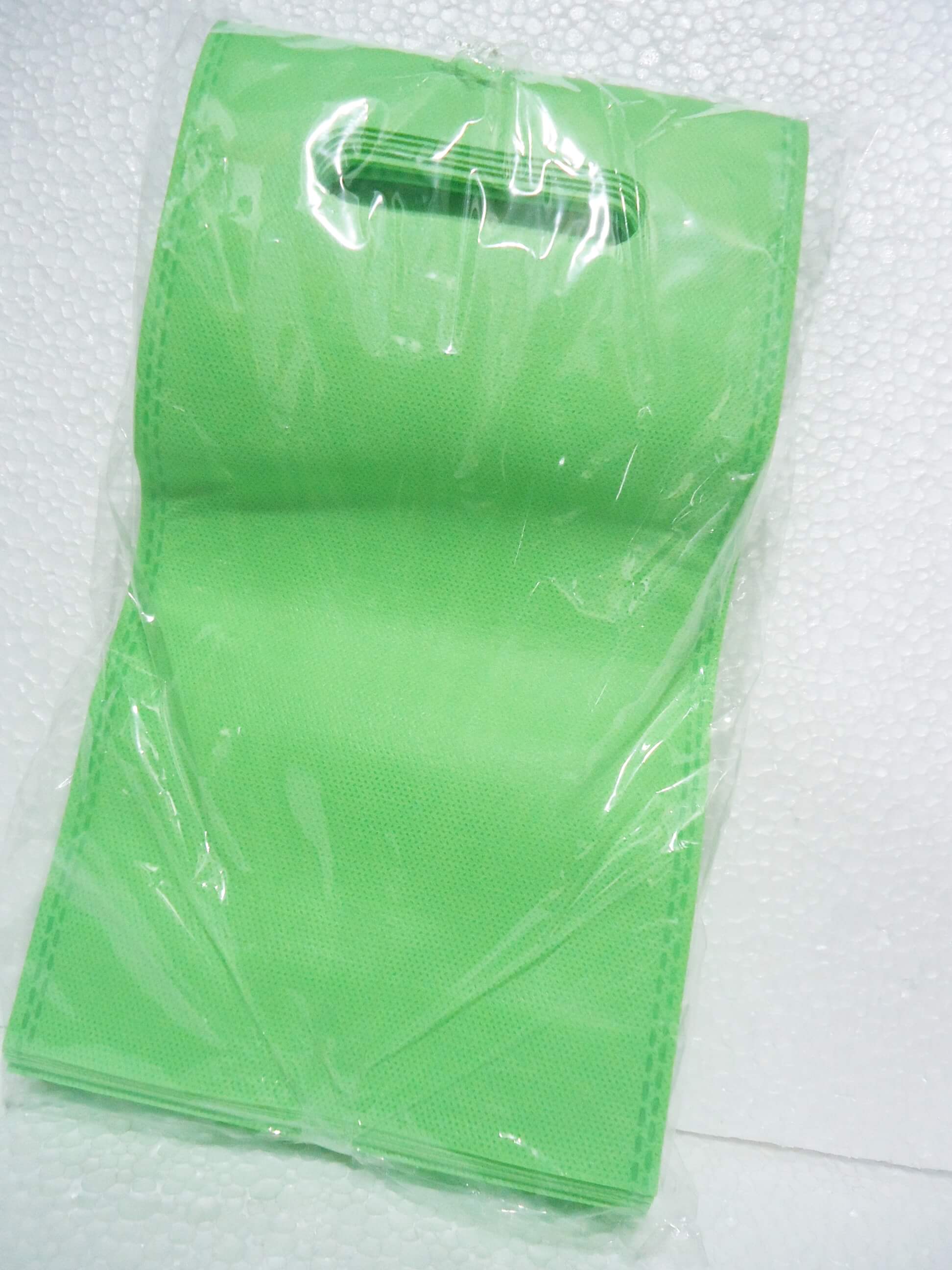BOLSITA TERLIZZI TELA 15X26 x20 VERDE