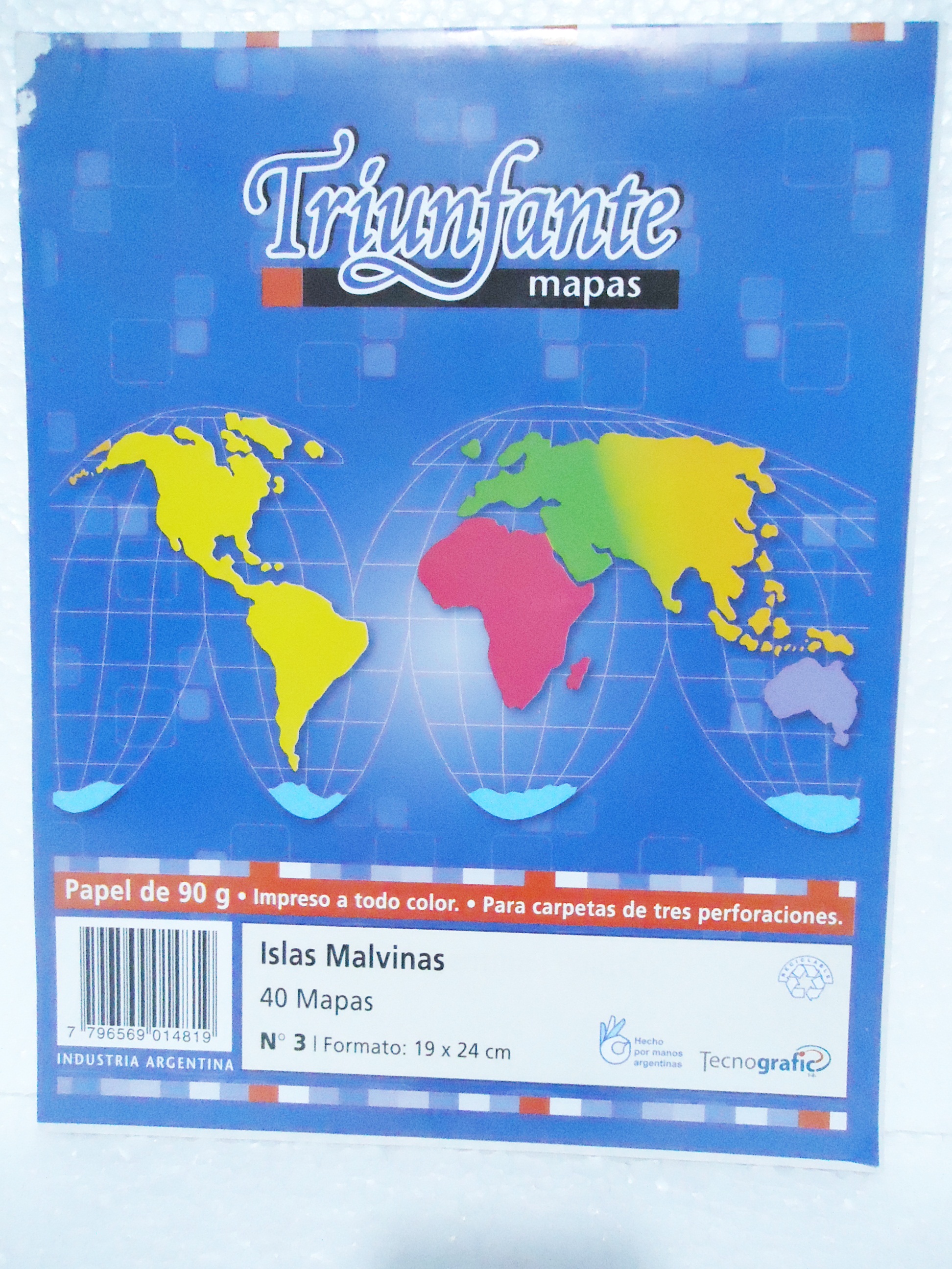 MAPA Nº3 ISLAS MALVINAS POLITICO